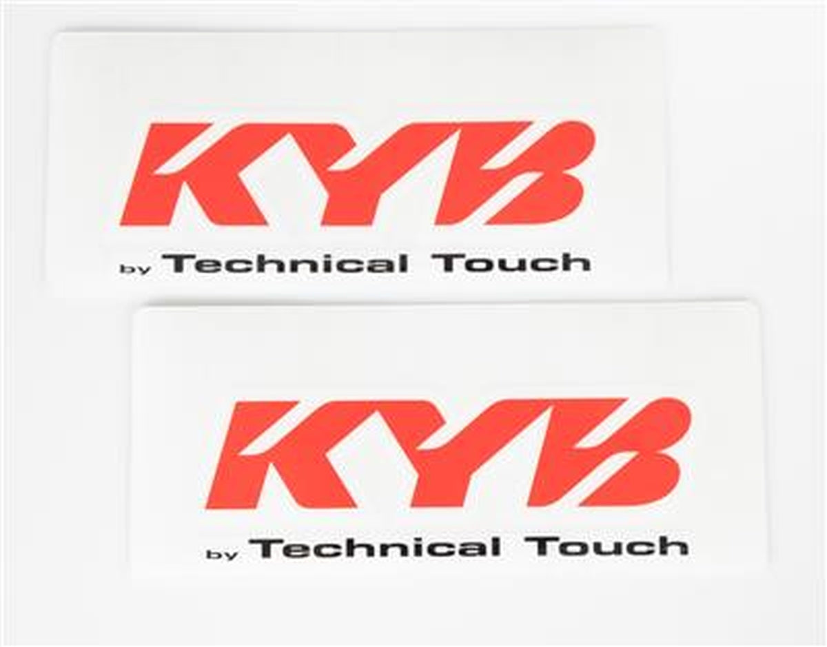 FRONT SUSPENSION DECALS (TECHNICAL TOUCH) COLOR RED (2 PCS)