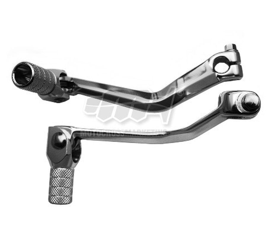 GEAR SHIFT LEVER HUSQVARNA WR250/300/360 00-13 (ALUMINUM) COLOR SILVER, STEEL TIP