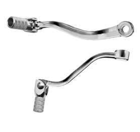 GEAR SHIFT LEVER KTM EXC250/300 17-23, SX250 17-22, HUSQVARNA TE250/300 17-23, GAS GAS EC250/300 21-23 (ALUMINUM) COLOR SILVER, STEEL TIP