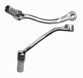 GEAR SHIFT LEVER KTM SX85 03-17, HUSQVARNA TC85 14-17 (ALUMINUM FORGED) COLOR SILVER, STEEL TIP