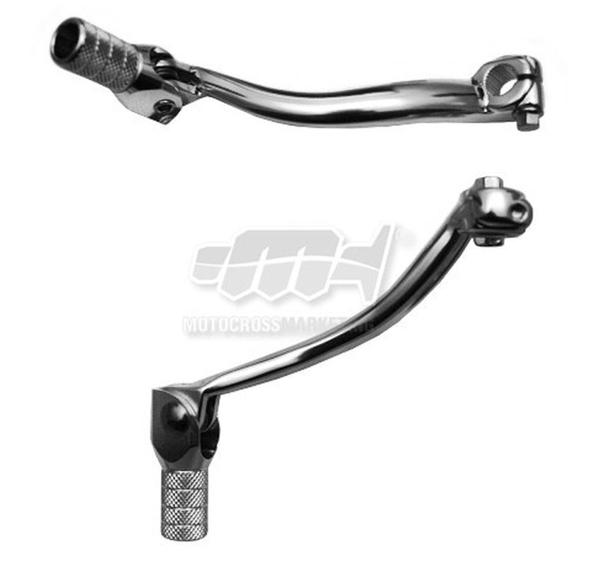 GEAR SHIFT LEVER YAMAHA YZF450 06-13 (ALUMINUM FORGED) COLOR SILVER, STEEL TIP