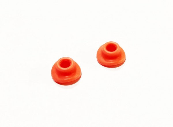 VALVE STEM SEAL MUDGUARD RUBBERS (SET 2 PCS) COLOR ORANGE