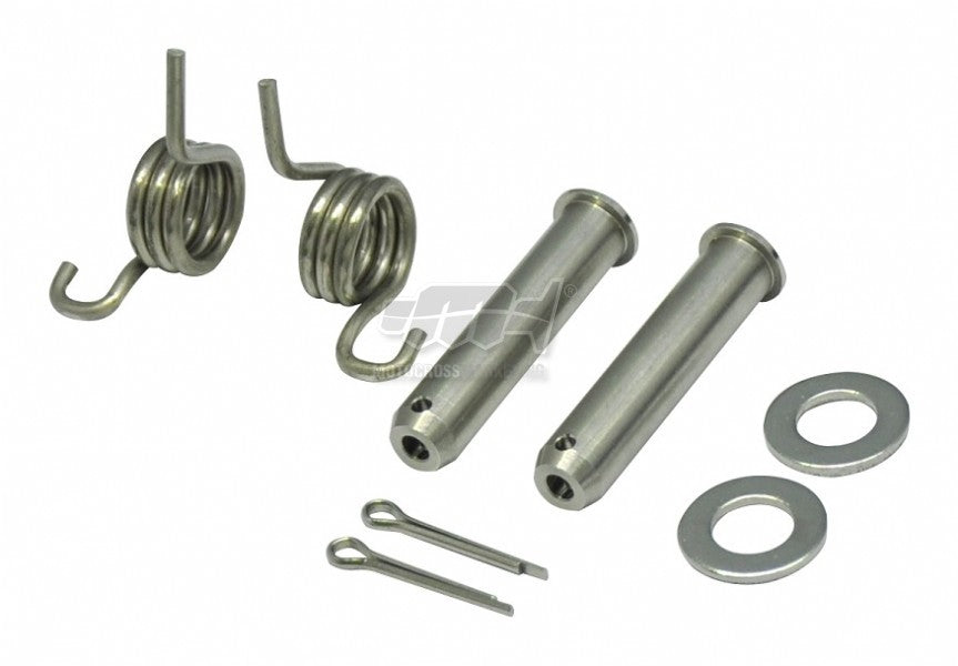 FOOTPEG MOUNTING KIT KAWASAKI KX250F/KXF250 06-23, KX450F/KXF450 07-23 (PINS, BOLTS, SPRINGS, CLIPS)
