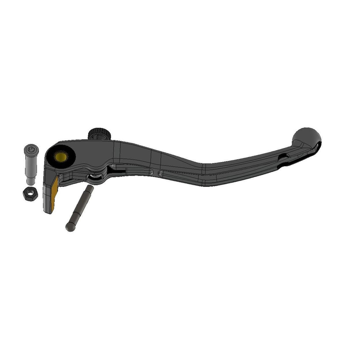 BRAKE LEVER HC1/195 SHORT BLACK (150MM)