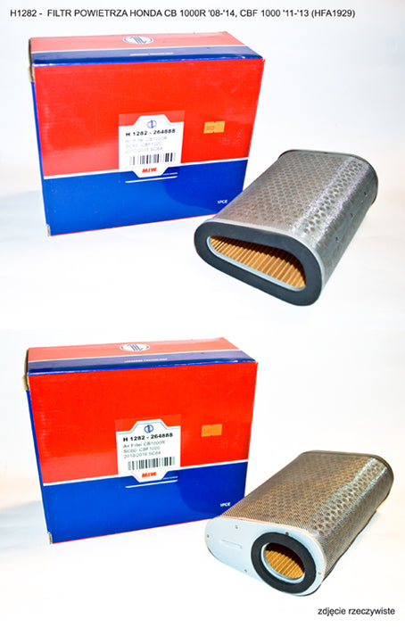 AIR FILTER HONDA CB1000 R 08-14, CBF1000 11-13 (HFA1929)