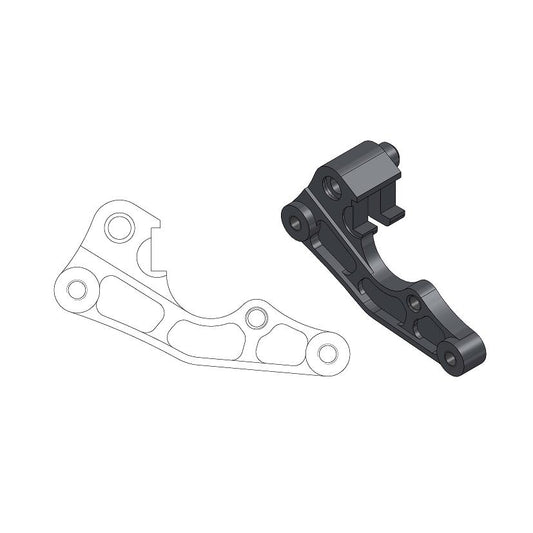 ADAPTER FOR 270MM DISC KAWASAKI KX-F/KXF 250/450 '15- (FOR OEM CALIPER)
