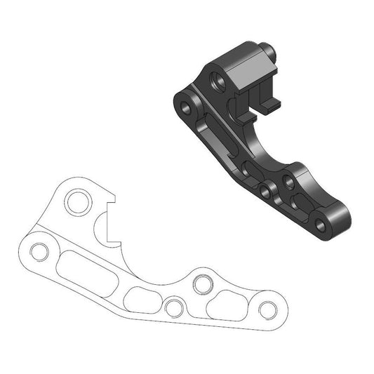 ADAPTER FOR 270MM FLAME BRAKE DISC FRONT BETA 250/350/300/500/430/400/450/390/480/498, BETA 250/300RR '13-'19