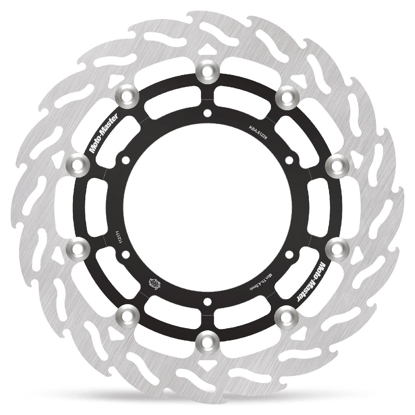 BRAKE DISC FLAME FLOATING FRONT 320MM WITH ALUMINIUM CENTER (RIGHT) HUSQVARNA/KTM (SEE DETAILS)