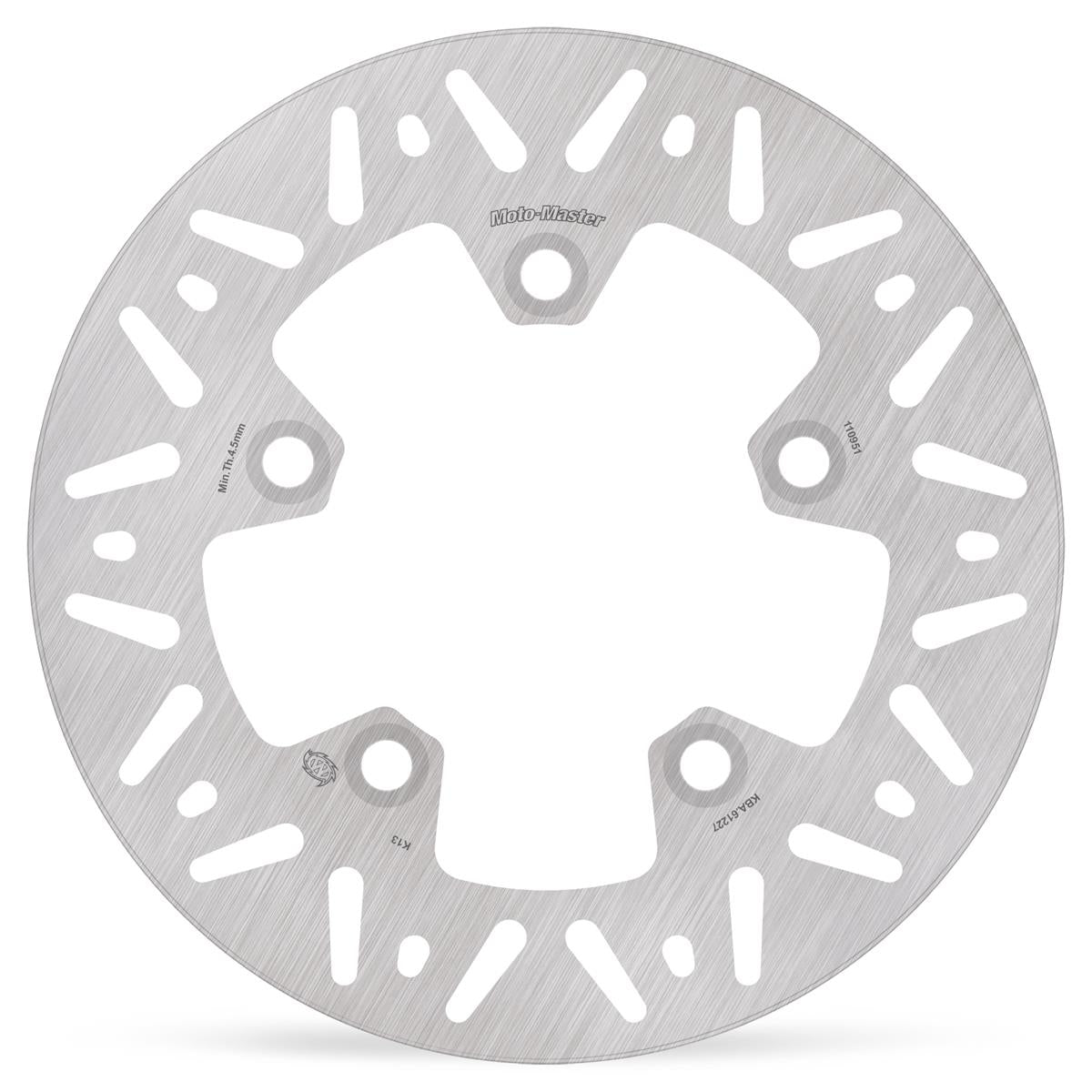 BRAKE DISC REAR NITRO SCOOTER SERIES SUZUKI BURGMAN250 '07-'08, BURGMAN400 '05-'19 (210X90X5) (5X10.5) (SEE DETAILS)