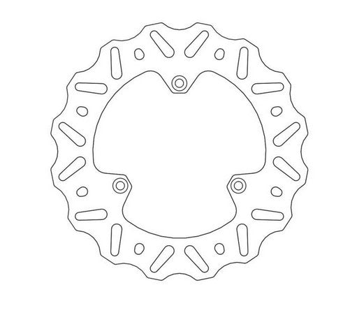 BRAKE DISC FRONT NITRO KTM SX65 '00-, HUSQVARNA TC65 '17-, GASGAS MC65 '21-