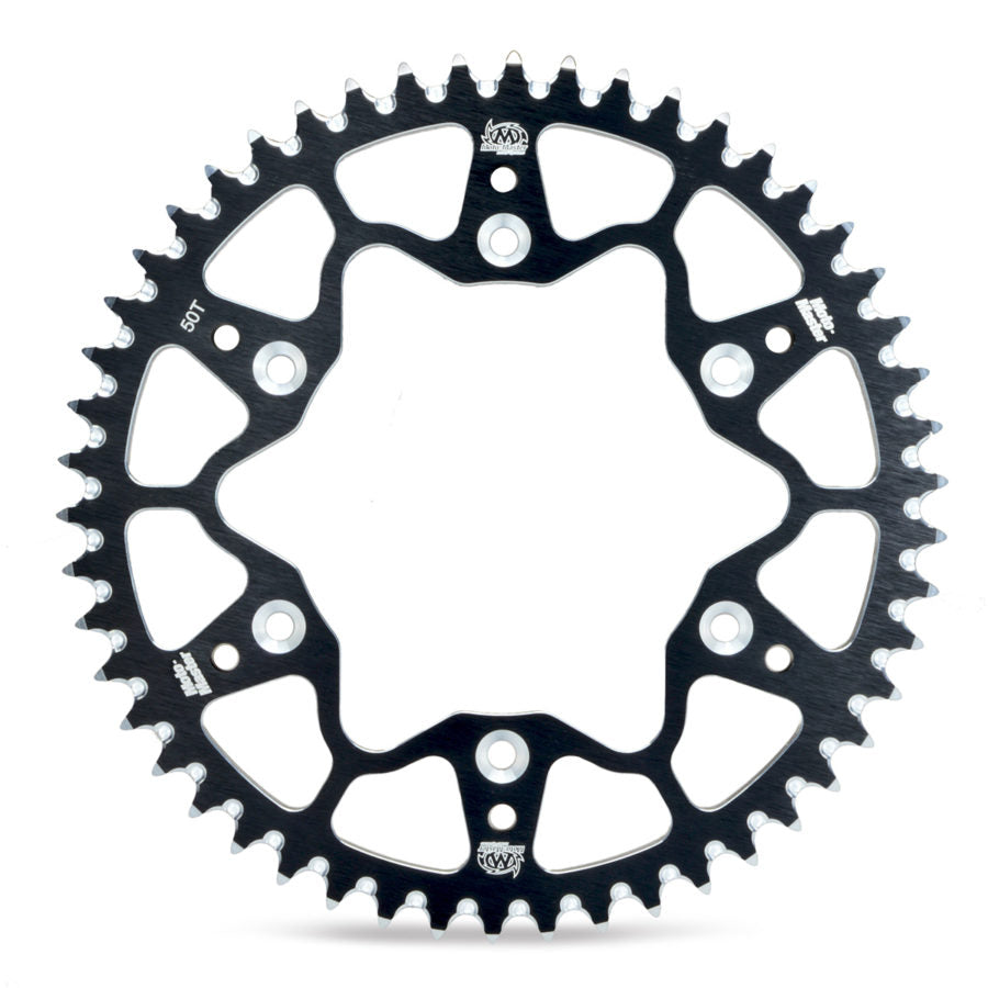 REAR SPROCKET ALUMINIUM T7075 (ERGAL) 899-48 BLACK HUSABERG/KTM/HUSQVARNA (JTA897.48) (CHAIN 520)