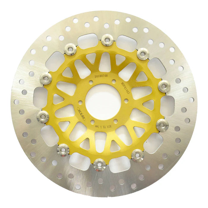 BRAKE DISC FRONT HONDA VFR750 94-97, CBR900RR FIREBLADE 94-97, VTR1000F FIRE STORM 97-07, VFR400 87-93, VTR250 98-13, CBR600F 95-98 (296X58X) (6X6.5MM)