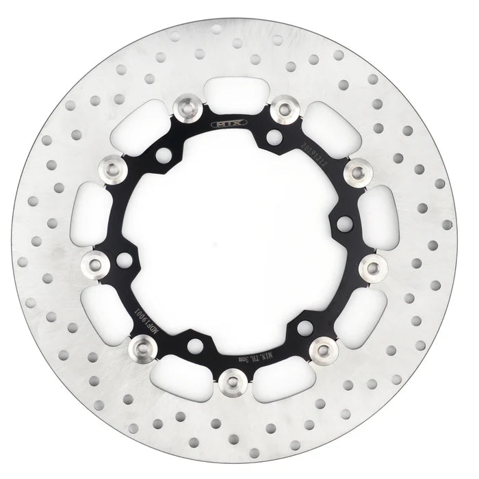 BRAKE DISC FRONT YAMAHA WR250X 08-14, HYOSUNG GV650 AQUILA 04-18, GV700C 05-09, ST-7 10-15 (300X132X5MM) (6X8.5MM)