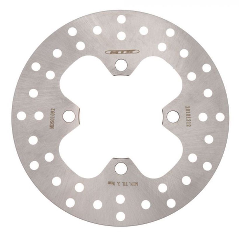 BRAKE DISC FRONT HONDA TRX500 FOURTRAX 12 (196X75X4MM) (4X10.5MM)
