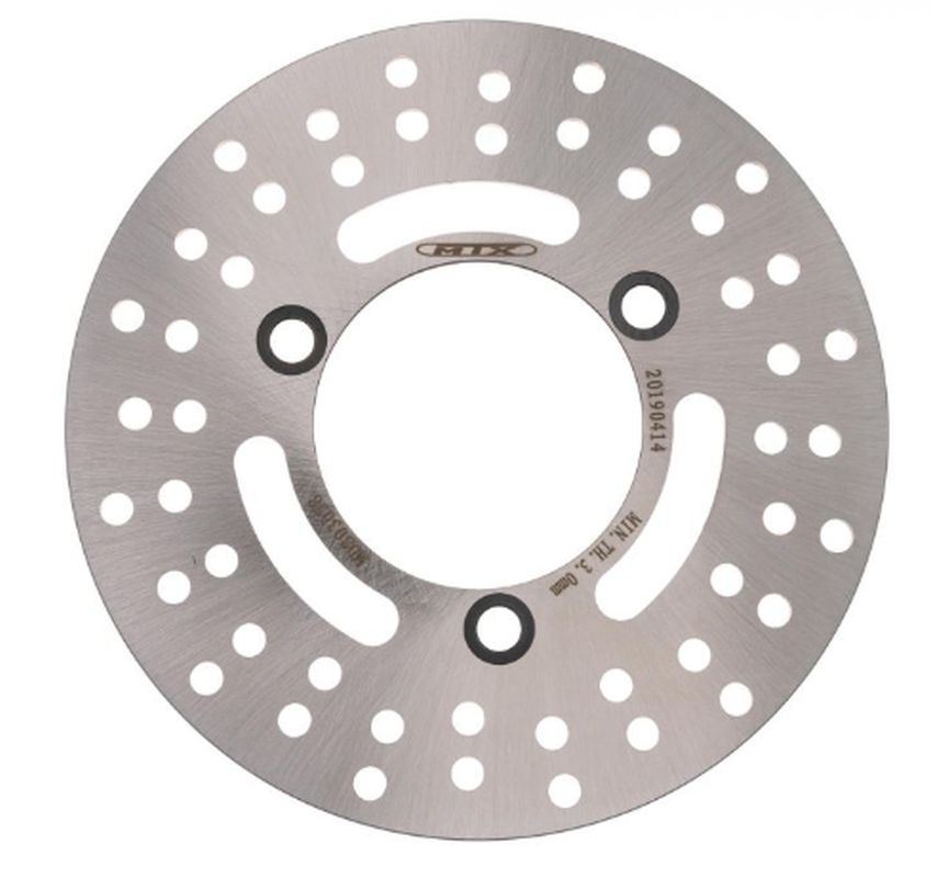BRAKE DISC FRONT KAWASAKI KVF300 PRAIRIE 99-02, KVF400 97-02, KLF300 BAYOU 89-04, KLF400 93-99 (200X80X3.5MM) (3X10.5MM)