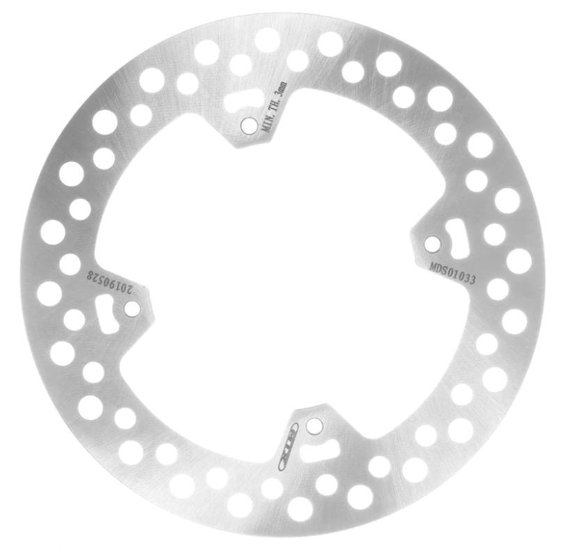 BRAKE DISC REAR HONDA CRF250X/450X 04-20, CR125R/250R 02-08, CRF250R/450R 02-21 (240X121X4MM) (4X6.5MM)