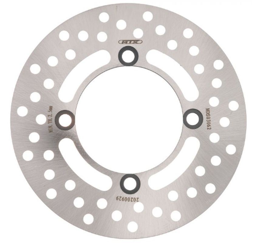 BRAKE DISC REAR SUZUKI RM100 03, KAWASAKI KX100 01-09, KX85 01-21 (184X84X3MM) (4X9.5MM)