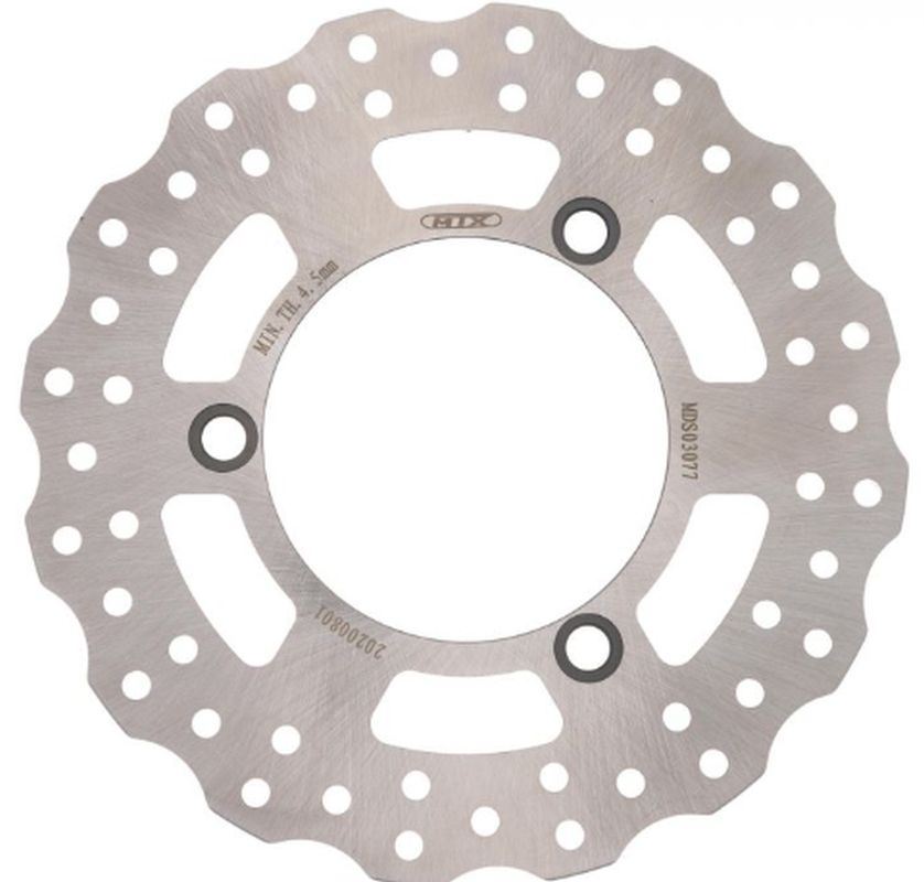 BRAKE DISC REAR KAWASAKI Z250SL 15-17, NINJA250R 07-13, Z300 15-16, NINJA300 13-15 WAVE (220X100X5MM) (3X10.5MM)