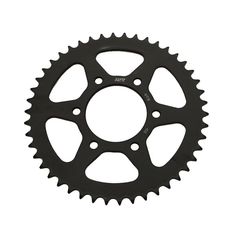 REAR SPROCKET 478 46 ZX-6R 05-17, KAWASAKI Z750 04-12, EN650 VULCAN 15-20, ZX650 17-21, Z800 13-18, KLE650 VERSYS 07-20 (47846JT) (CHAIN 520) BLACK