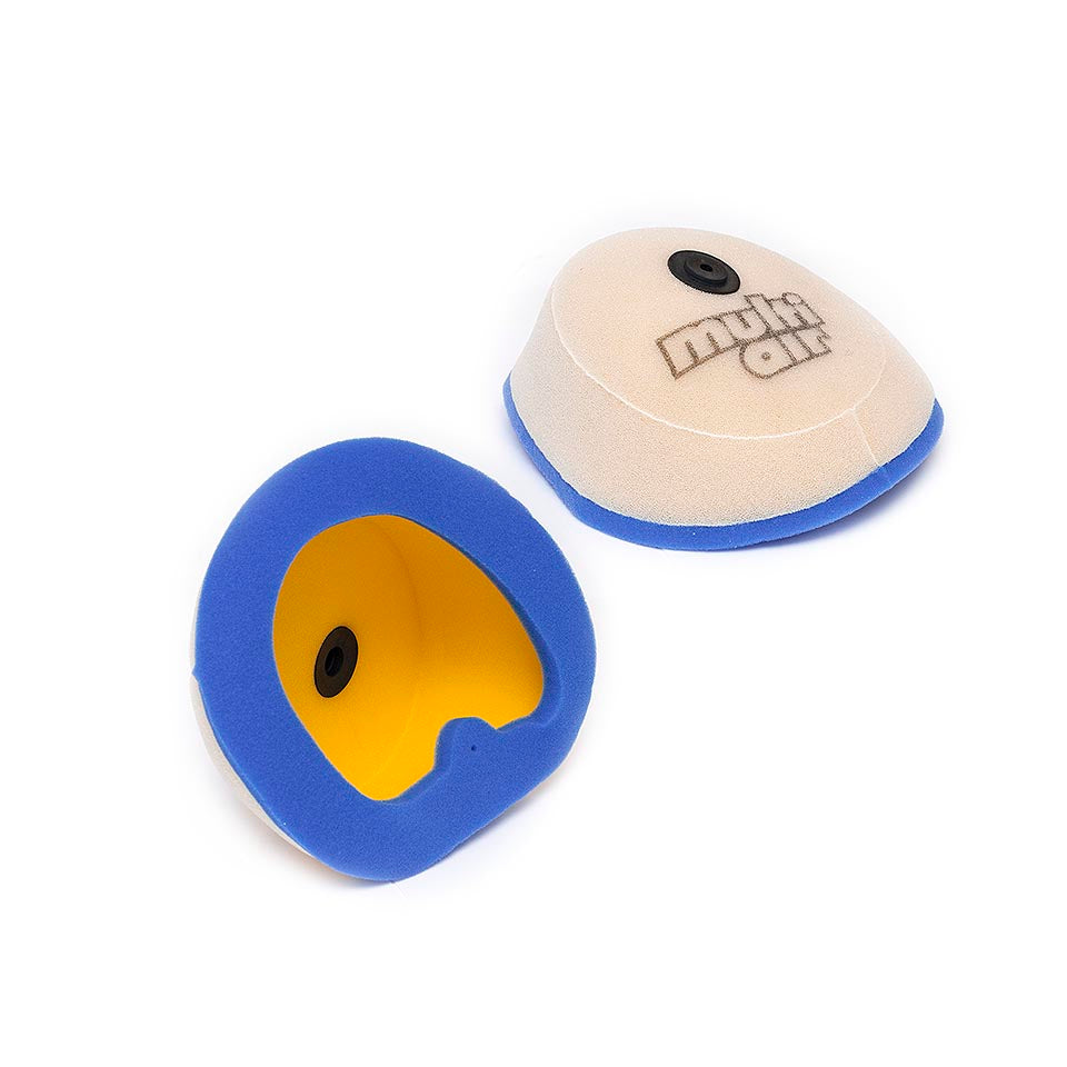 AIR FILTER KTM SX/EXC125/200/250/300/380 98-03, LC4 520/525 00-03, SX85 04 (1 HOLE) (HFF5012)