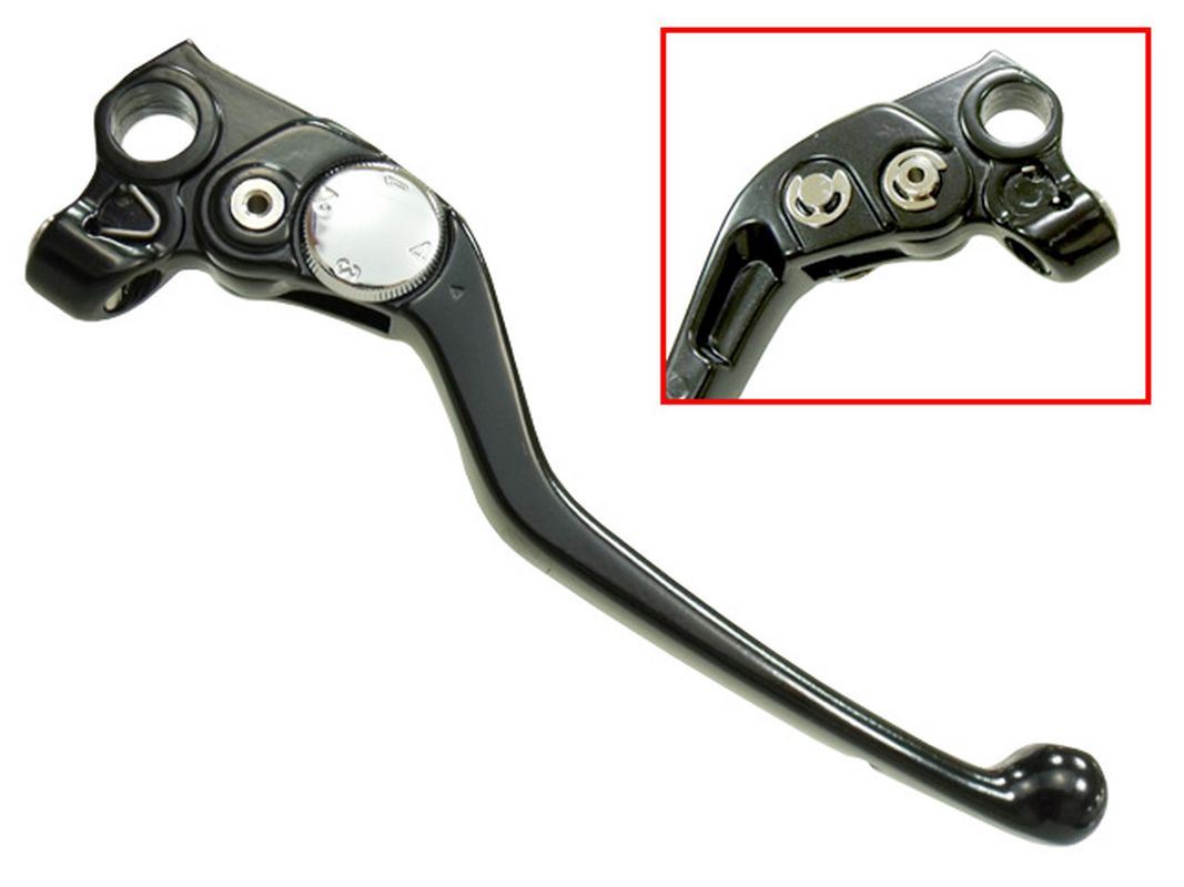 Brake Lever Ducati Hypermotard939 17, Scrambler800 15-16, Monster821 15-16, Hypermotard821 13-16 Black (OEM:63140511A)