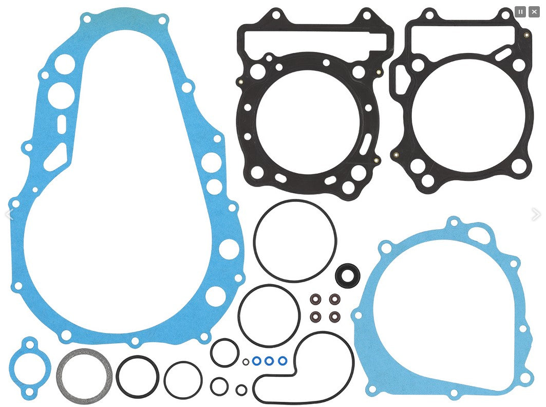 GASKET SET KAWASAKI KFX400 03-06, SUZUKI DR-Z400 00-09, SUZUKI LTZ400 03-08, ARCTIC CAT DVX400 04-08 (W/O VALVE COVER GASKET)