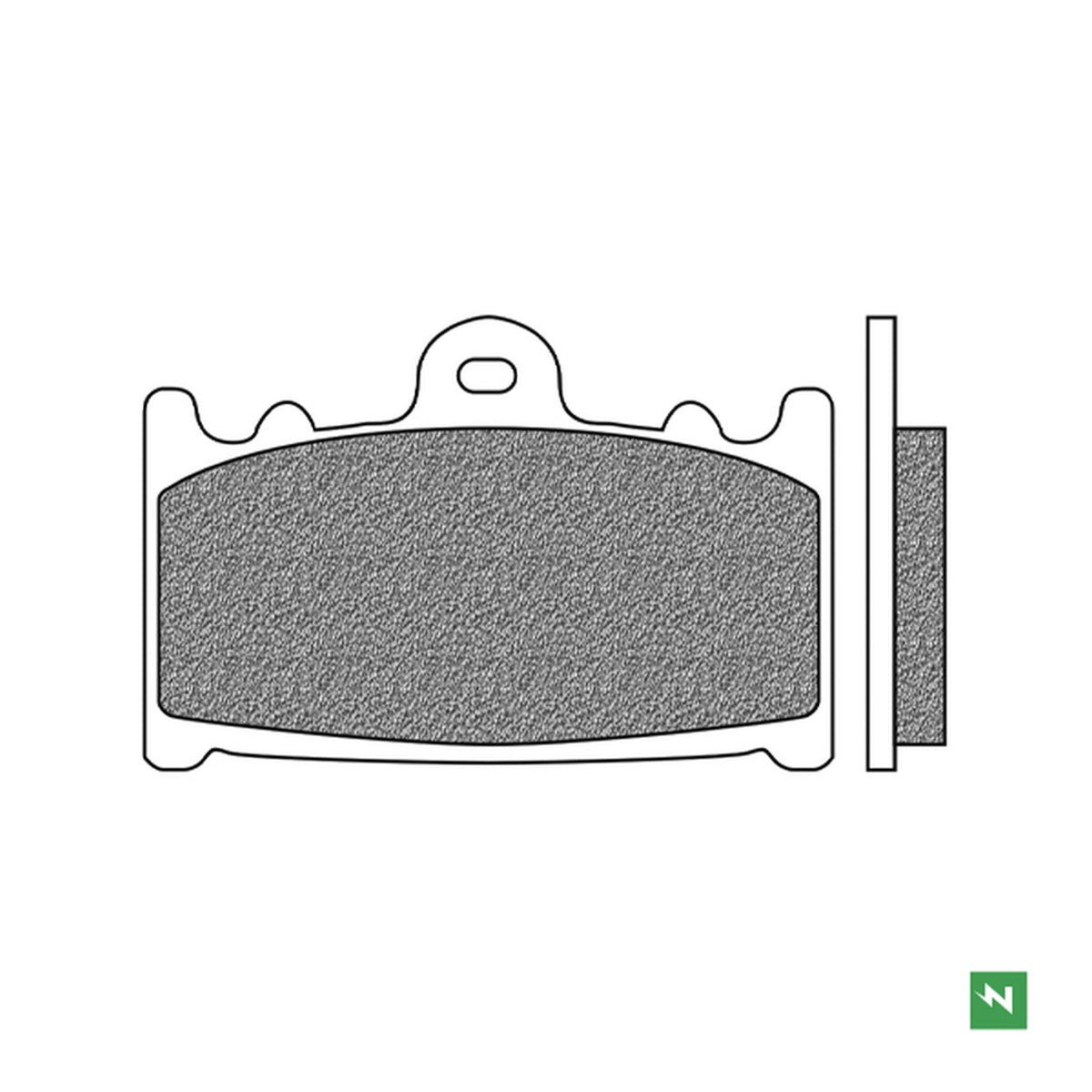 Brake Pads Front KH158 (TOURING SINTER)