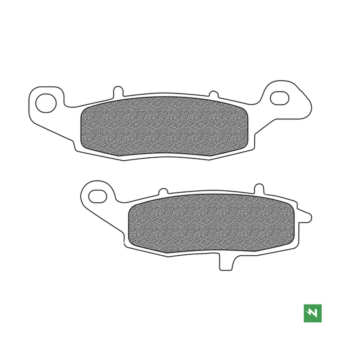 Brake Pads Front KH229 (TOURING ORGANIC)