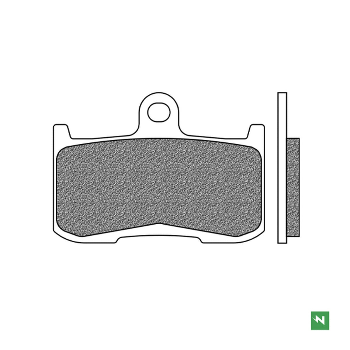 Brake Pads Front KH347 (TOURING SINTER)