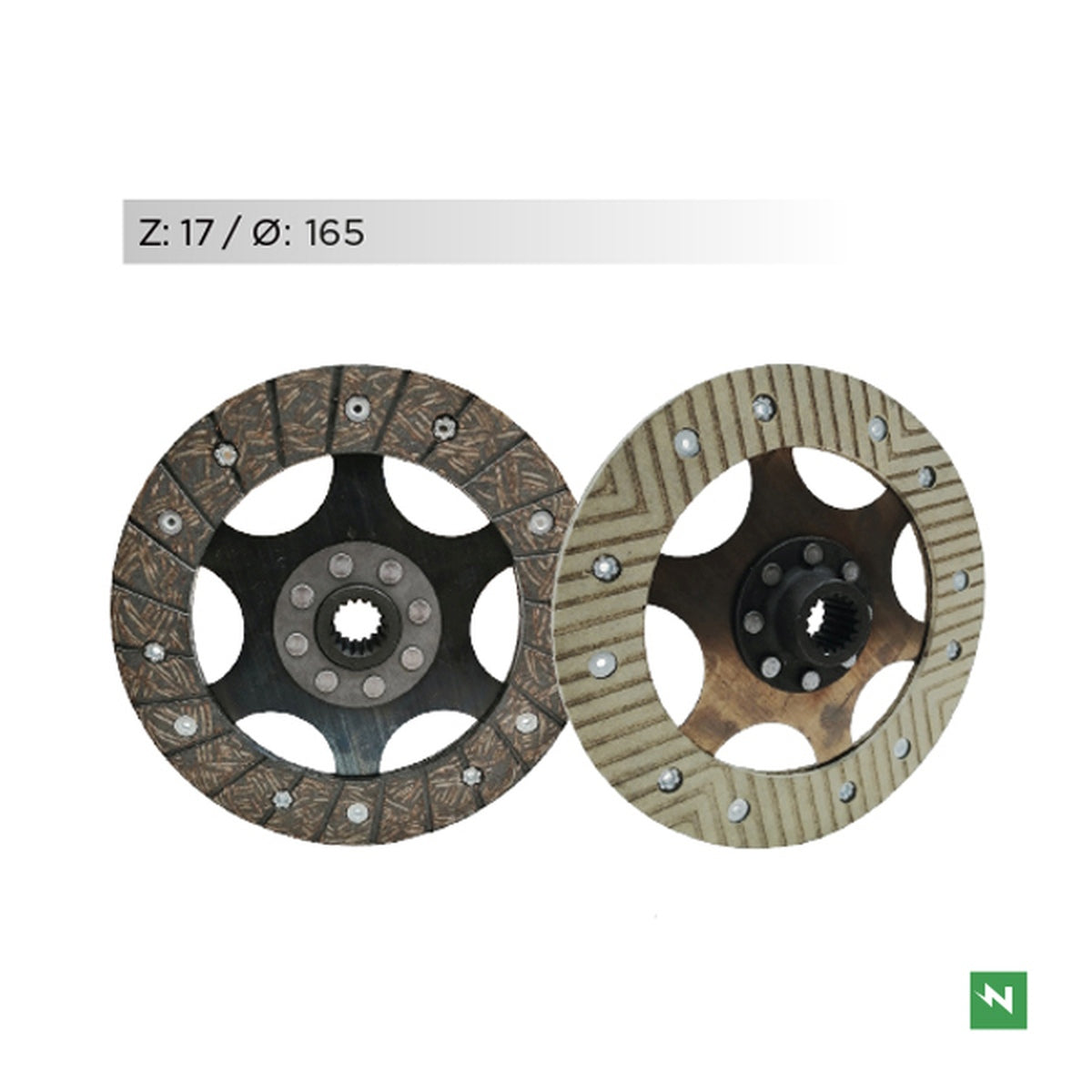 Clutch Plates BMW R 850C 97-00, R 1100S 96-05, R 1150GS 00-03, R 1150GS ADVENTURE 01-05, R 1150R, RS, RT 00-06 (DRY CLUTCH Reinforced)