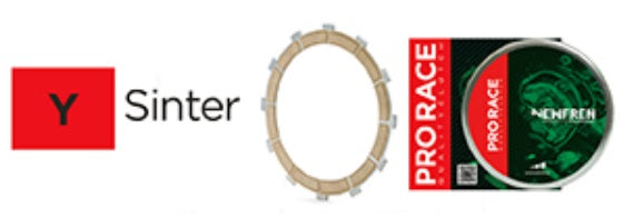 Clutch Plates KTM GS 350, 390, 420, 495 80-, MC 390 80-, MX 495 82-83 SINTER