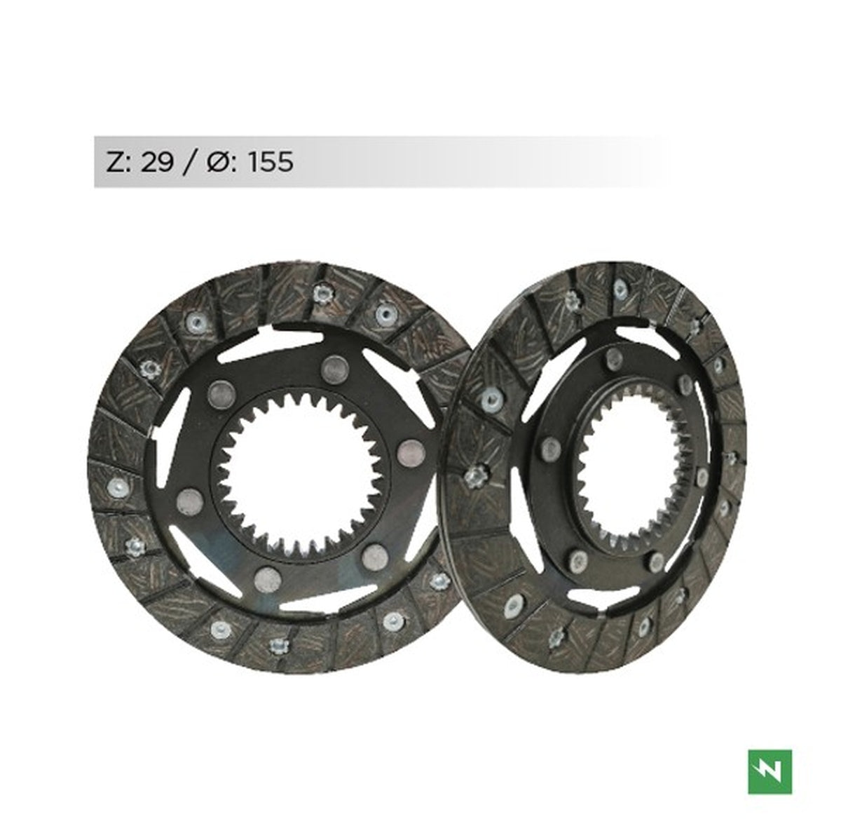 Clutch Plates MOTO GUZZI T3 850 79-85, T5 CIVILE 850 84-87, T5 POLIZIA 850 88-93, CALIFORNIA II, III 1000 81-93, SP 1000 79-83, SP II 1000 84-87