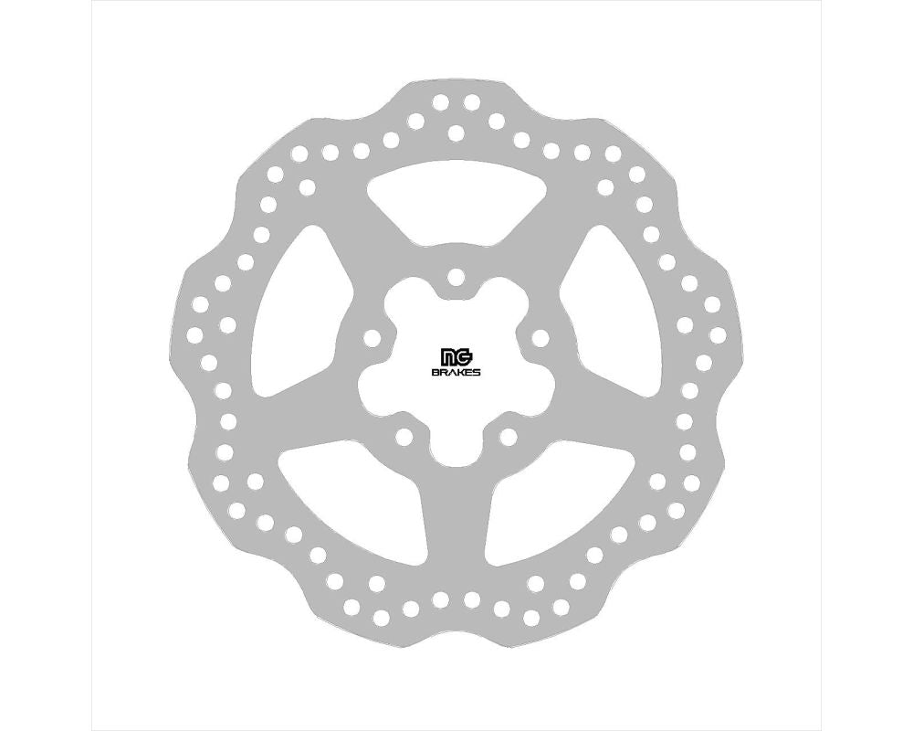 Brake disc (rotor) front APRILIA SCARABEO125/150/200 '99-'03, SPORTCITY 125/200/250/300 '04-'13, SCARABEO 200/300/500 '06-'16, PIAGGIO MENDELEY 125/150 '125/150 '16-'23 (260X60X4MM) (5X8,25MM) WAVE
