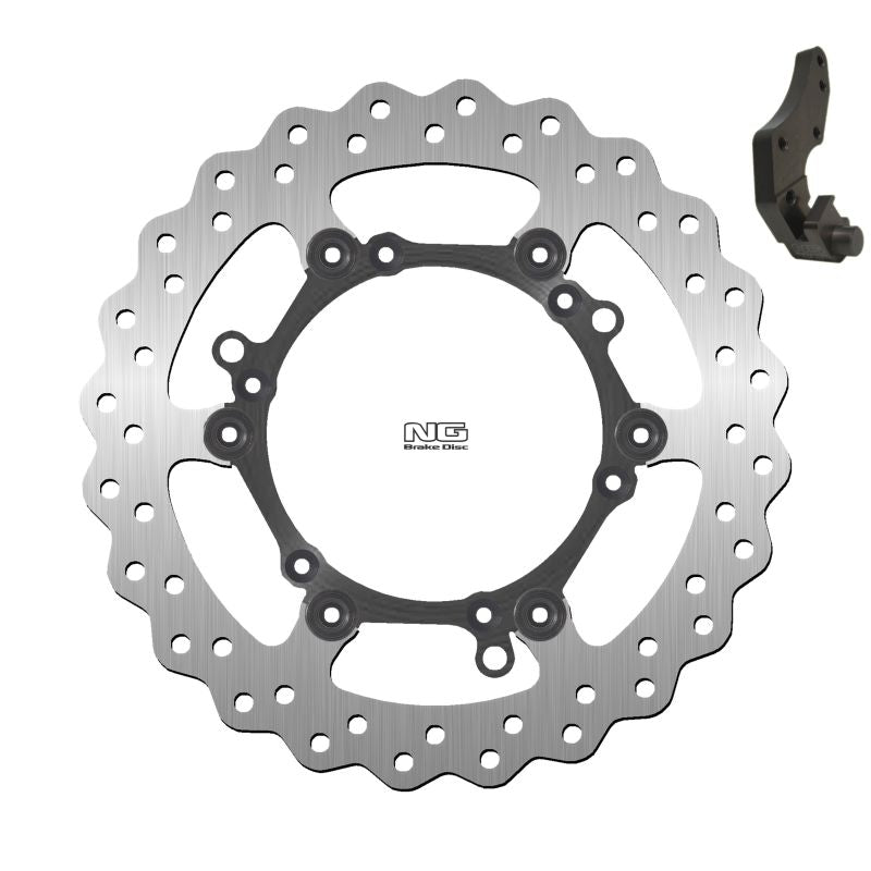 Brake disc (rotor) front BETA RR 125/200/250/300/350/390/430/450/500, XTRAINER 250/300 2T/4T '14-'22 (270X127X3MM) (6X6,25MM) WAVE Floating