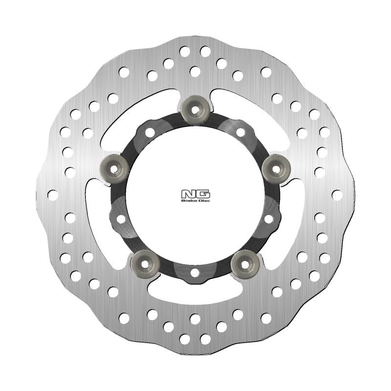 Brake disc (rotor) front DERBI BOULEVARD 50 '09-'18, GILERA ICE 50 '99-'05, HONDA BALI '93-, PIAGGIO FLY 50/100/125/150 '95-'15, HEXAGON 125/150/250 '98-'02, VESPA PRIMAVERA 50/125 '13-'22 (220X96,5X4MM) (5X6,25MM) Floating (under the order)