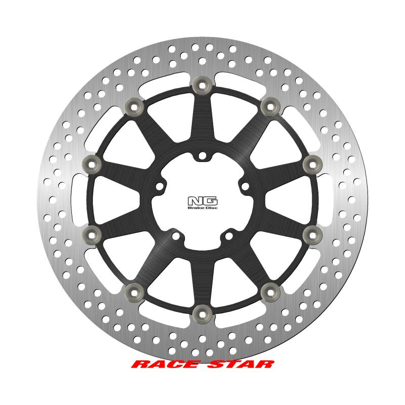 Brake disc (rotor) front DUCATI SCRAMBLER 800 '15-'22 (330X78X5MM) (5X8,25MM) (Aluminium center)