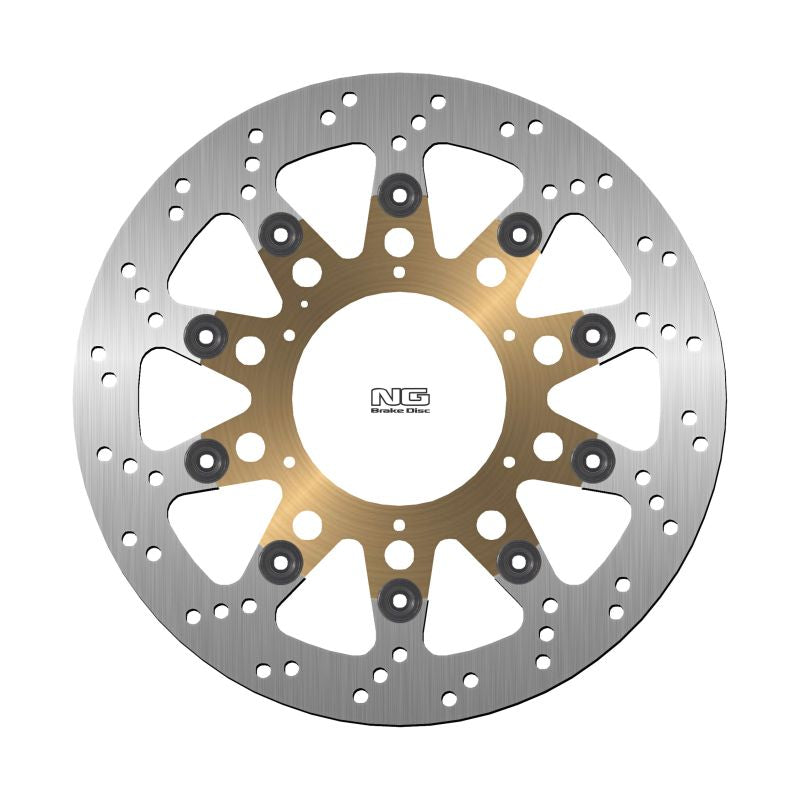 Brake disc (rotor) front GAS GAS SM 125 '01-'07, SM 250 '01-'05, SM 400 FSE '01, SM 515 FSR '08-'09, FANTIC MOTARD TZ/SM 125 '12, (320X108X4MM) (6X6,25MM) Floating
