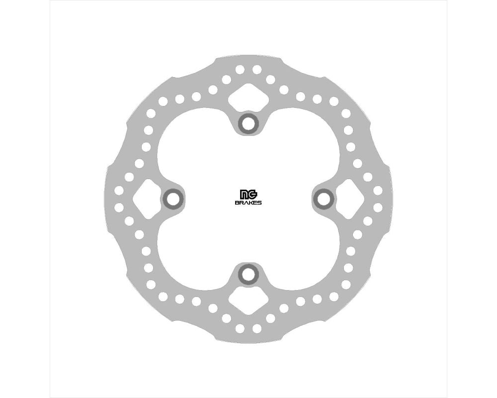 Brake disc (rotor) front HONDA SH 125 '09-23 (240X105X4MM) (4X10,25MM) WAVE