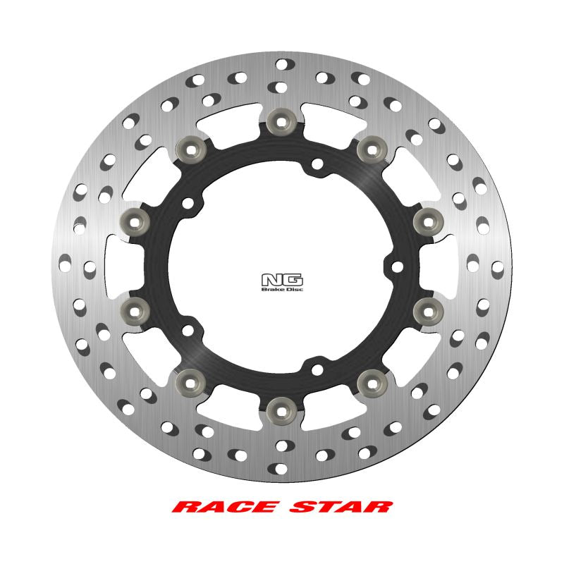 Brake disc (rotor) front RACE STAR PREMIUM YAMAHA MT-03 '16-'22, R3 '19-'22, YZF-R25 '14-'17, YZF-R3 '15-'18 (298X132X5MM) (5X8,25MM) (Aluminium center, improved cooling)