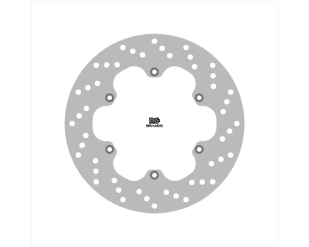 Brake disc (rotor) rear APRILIA AF1 125 '88-'93 (240X124X5MM) (6X6,25MM)