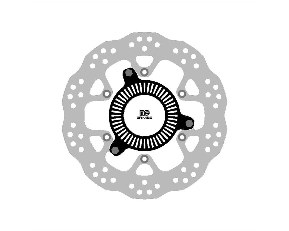 Brake disc (rotor) rear BENELLI 502C '19-'22, BN 251 '15-'22, IMPERIALE 400, LEONCIO 250, TRK 250 '18-'22 (240X110X5MM) (6X6,25MM) WAVE