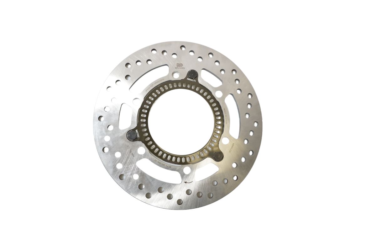 Brake disc (rotor) rear KAWASAKI KLR 650 ADVENTURE '21-'23, KLR 650 TRAVELER '22 (240X120X6MM) (6X10,25MM)