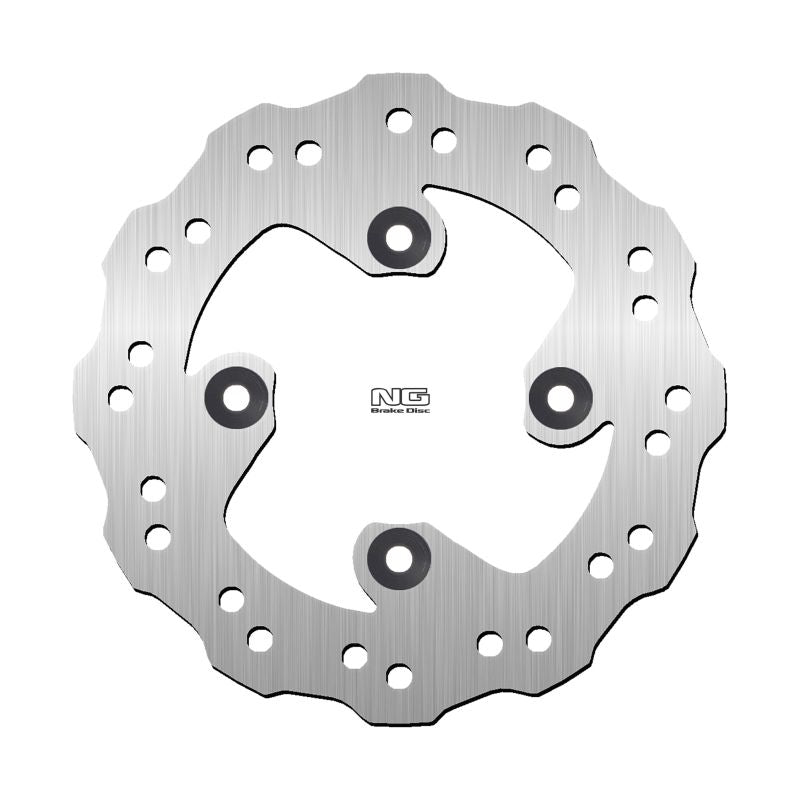 Brake disc (rotor) rear KAWASAKI Z 125 '16-'18 (Wheels 12") (185X74,3X4MM) (4X10,25MM) WAVE