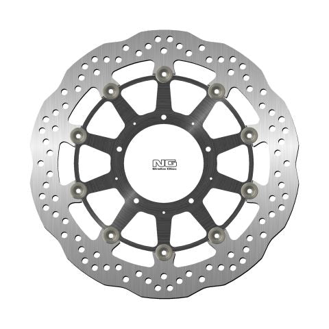 Brake disc (rotor) front HONDA CBR 1000 '17 (320X94X5MM) (5X6,5MM) WAVE Floating (Aluminium center)