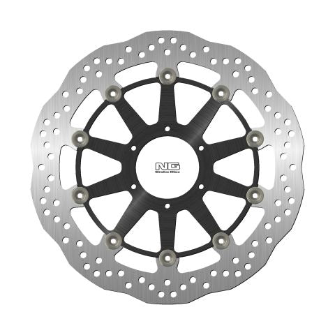 Brake disc (rotor) front HONDA CBR1000RR '09-19 (320X74X5MM) (6X6,5MM) WAVE Floating (Aluminium center)