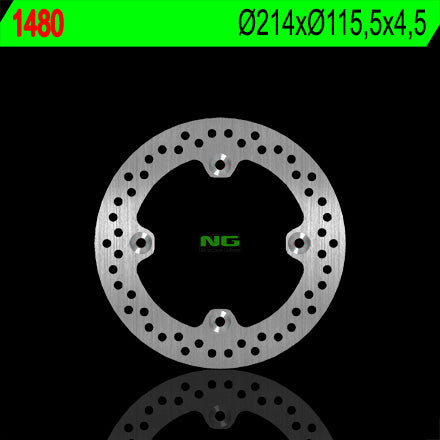 Brake disc (rotor) front/rear CAN-AM 500/650/800/1000 RENEGATE/OUTLANDER (214X115,5X4,5) (4X8,5MM)