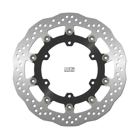 Brake disc (rotor) front YAMAHA FJR1300 '05-21 (320X132X4,5MM) (6X8,5MM) WAVE Floating (Aluminium center)