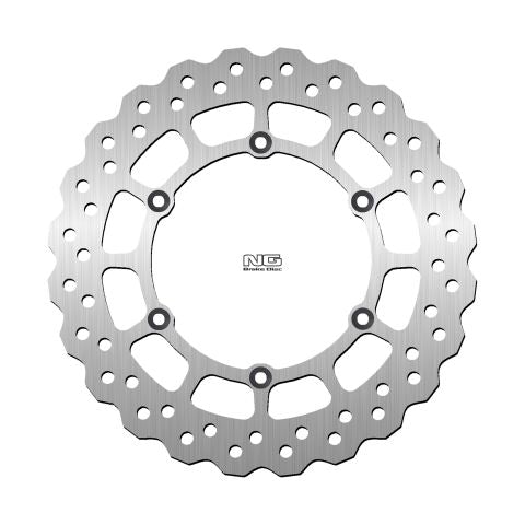 Brake disc (rotor) front YAMAHA WR/YZ125/250 '92-00, WR/YZ400 '98-00 (245X118X3MM) (6X6,5MM) WAVE