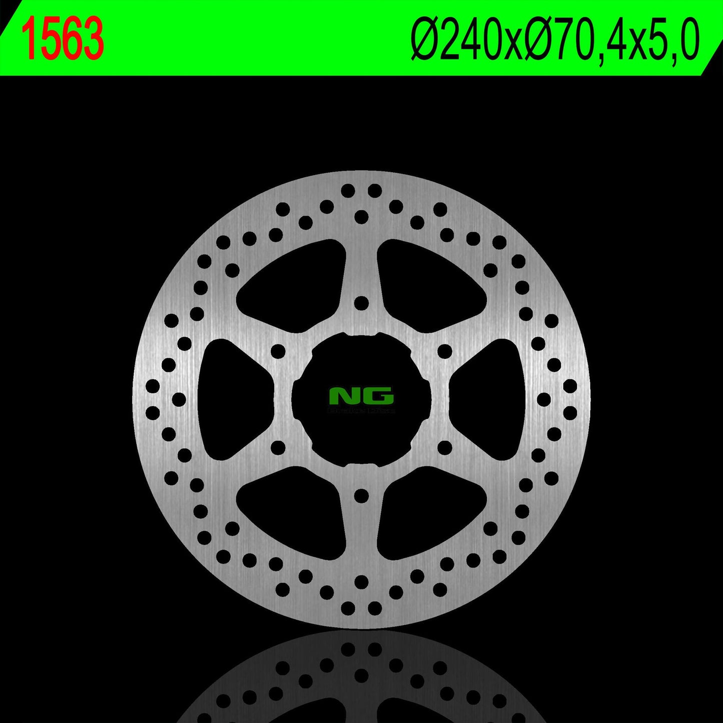 Brake disc (rotor) rear BUELL 984 02-10 (XB9R/S) 1200 XB12 04-10