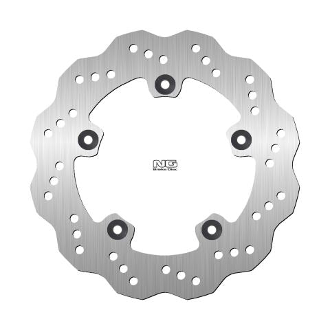 Brake disc (rotor) rear GSF 650/1250 '06-17, GSR 600 '06-11, GSX 650/1250 '10-18 (240X120X5MM) (5X10,5MM) WAVE